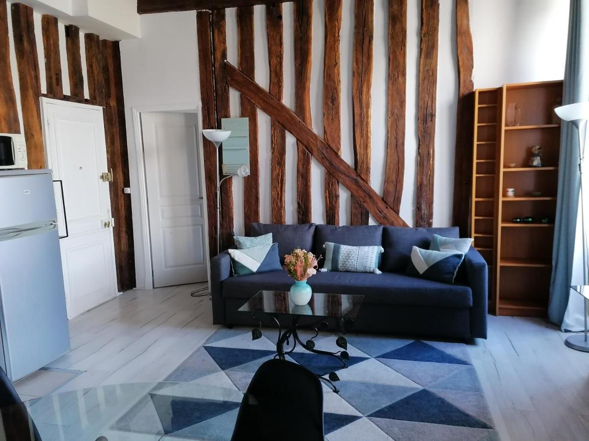 Appartement Evasion autour de poutres et pierres plein centre à Orléans Extérieur photo